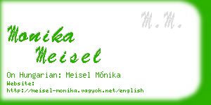 monika meisel business card
